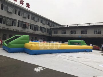 0.55mm PVC Inflatable Soap เกมสนามฟุตบอลปรับแต่งได้อย่างเต็มที่