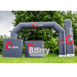 Inflatable ป้อน Arch ซุ้มโค้งโฆษณาทำให้พอง OEM Inflatable 6 * 4m Arch