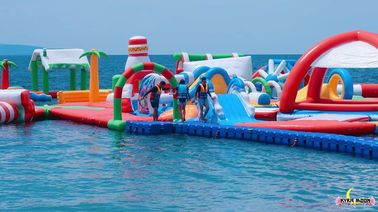 Island Inflatable Water Park, สวนสนุก Fantastic สำหรับเหตุการณ์ทางการค้า