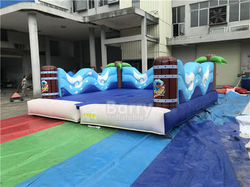 Double Inflatable Sports Games / Inflatable Surf Simulator พร้อมที่นอนเครื่องกลกระดานโต้คลื่น