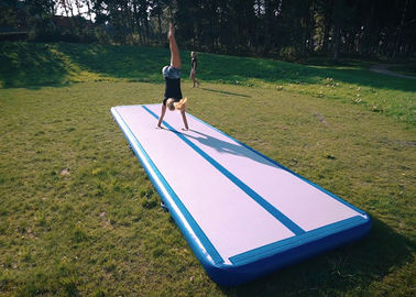 Gym Mat Tumbling Gymnastics Inflatable Air Track ขนาดที่กำหนดเอง