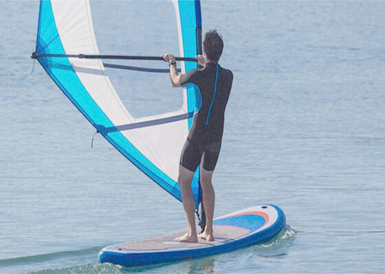 กีฬาทางน้ำ PVC Inflatable SUP Board Stand Up Paddle Board Windsurf