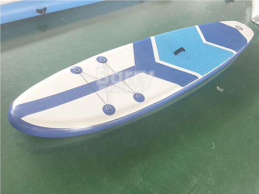 สีฟ้าสั่งทำ EVA Inflatable SUP Board สีที่กำหนดเอง