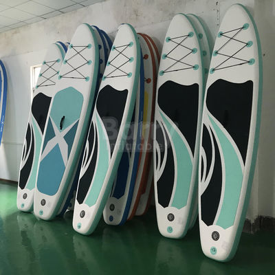 เกมกีฬาทางน้ำ Drop Stitch Paddle Board Stand Up Inflatable Standing สำหรับ Yoga