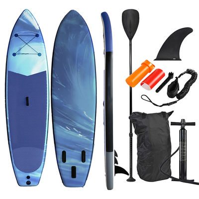 Professional Stand Up Paddle Board Inflatable SUP Board Anti Slip 335*81*15 ซม. ขนาดเสื่อ