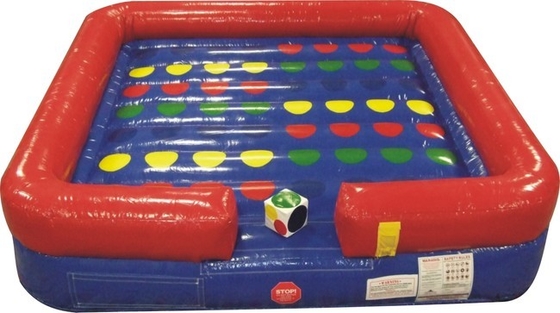 เกมกีฬาพอง PVC 0.55 มม. Mega Twister Body Inflation Game