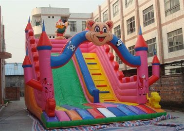 การ์ตูนน่ารักพาณิชย์ Inflatable สไลด์, เด็กสไลด์ทำให้พองสำหรับ Park