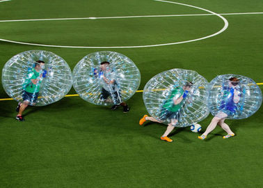 อุปกรณ์การเล่นกลางแจ้ง Zorb ลูกฟุตบอลลูกฟุตบอลฟองลูกบอลฟองบอล