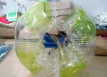 PVC ด้านนอก Inflatable Kids Toys ลูกบอลฟองน่าอัศจรรย์ / Inflatable บอลลูนของมนุษย์