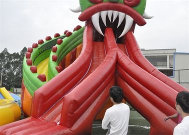 สวนสนุกเด็ก inflatable, inflatable Floating Water Park สนามเด็กเล่น