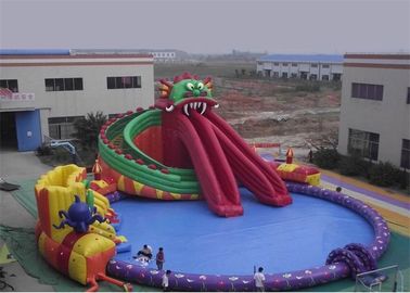 สวนสนุกเด็ก inflatable, inflatable Floating Water Park สนามเด็กเล่น