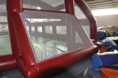สนามฟุตบอลกลางแจ้ง Inflatable, Soap Inflatable สนามฟุตบอลสำหรับเกมกีฬา
