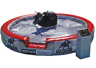 กระทุ้งกลมดีลักซ์, รอบพีวีซี Inflatable Mat Mechanical Rodeo Bull