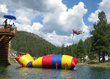 ODM กระโดดน้ำ Catapult Blob ของเล่นเป่าลมสำหรับสระว่ายน้ำ