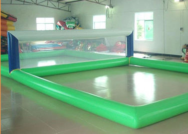 กีฬาทางน้ำ Inflatable ลอย Gmaes วอลเลย์บอลของเล่นวอลเลย์บอลศาลเป่าลม