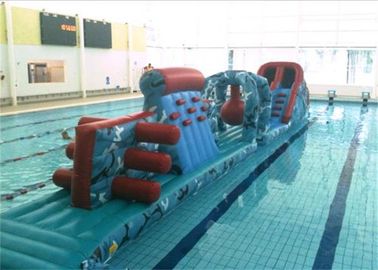 หลักสูตรอุปสรรคที่ทำให้ตื่นเต้นเร้าใจหลักสูตร Floating Inflatable Water เกมอุปสรรค