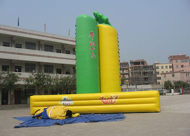 เกมส์ Inflatable Infrared อย่างต่อเนื่อง Inflatable Climbing Wall สำหรับสนามเด็กเล่น