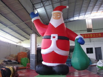 ผ้าใบกันน้ำพีวีซีผลิตภัณฑ์โฆษณาทำให้พอง, ซานตาคลอสพองสำหรับตกแต่งห้างสรรพสินค้าคริสต์มาส