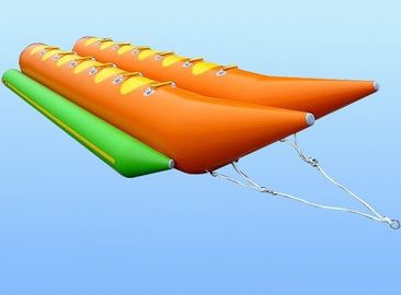 0.9mm PVC Inflatable Toy Boat, เรือประมงคู่ Inflatable สำหรับกีฬาทางน้ำ