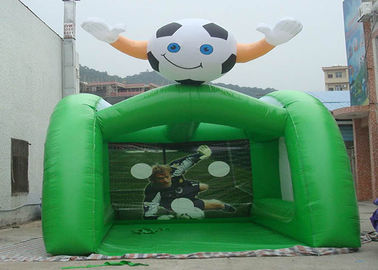 ความสามารถในการดับเพลิง Inflatable Outdoor Inflatable Football Games