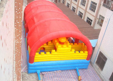 เช่า Bouncy ปราสาทพองสำหรับการกระโดด / เมืองสนุก Inflatable กลางแจ้ง