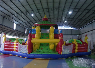 Vivid Waterproof Inflatable Playdler สนามเด็กเล่นสวนสนุก inflatable