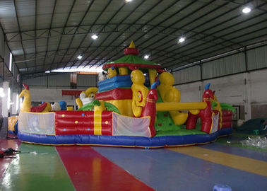 Vivid Waterproof Inflatable Playdler สนามเด็กเล่นสวนสนุก inflatable