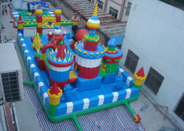 เด็ก ๆ Inflatable กลางแจ้ง Bouncy ปราสาท Inflatable Inflatable สนามเด็กเล่น Fun City