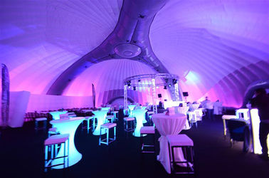 UV - ความต้านทานแสงโดมปาร์ตี้ Inflatable Tent สำหรับฝาเวที 30m