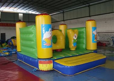 เด็ก PVC Tarpaulin สนามเด็กเล่นในร่ม Inflatable Bouncer / Jumpers