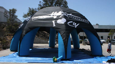 โฆษณากลางแจ้งโฆษณาเต็นท์, Inflatable Spider Dome Tent กับขา