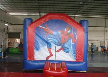 ตลก Spiderman Bouncer Inflatable / Bouncers สนามหลังเด็กสำหรับ Park