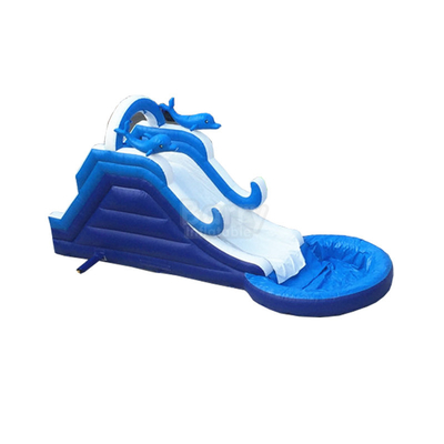 ผ้าใบกันน้ำ Blue Wave Inflatable Climbing Water Slide 10x3.5x4.3m