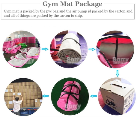 DWF 1.2mm Plato Inflatable ยิมนาสติก Air Track Tumbling Gym Mat