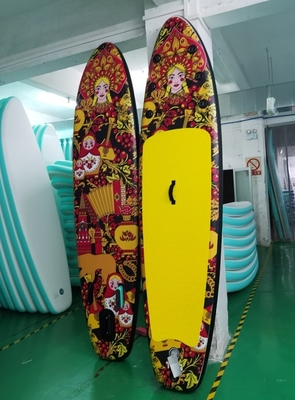Double Layer Inflatable SUP Board กระดานโต้คลื่นที่กำหนดเอง Paddle Board