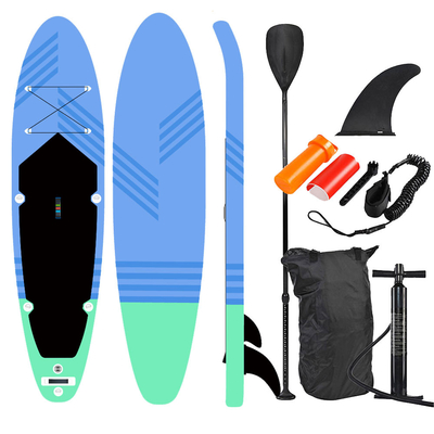 0.9mm PVC Non Slip Stand Up Paddle Board พอง 300x76x15cm