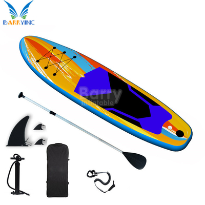 OEM ความแข็งแรงสูง Inflatable SUP Board Isup Paddleboard 370 Lbs