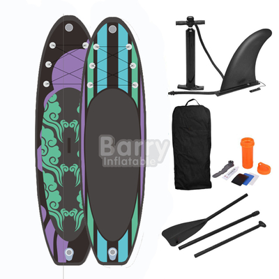 ง่ายต่อการควบคุม Inflatable Sup Board Stand Up Paddle Surf Water Play Equipment
