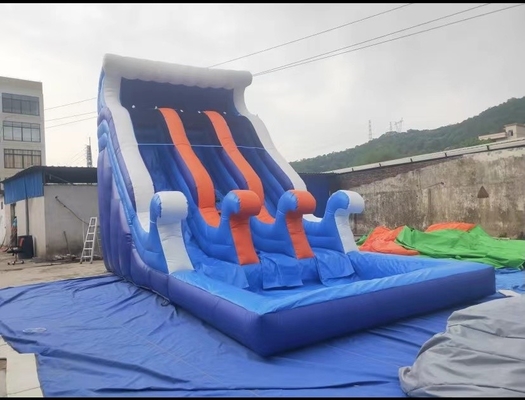 สวนสนุกสไลด์น้ำทำให้พอง Blow Up Bouncy Slide
