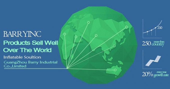 อัคคีภัยงานแสดงสินค้าเต็นท์พองพร้อมอุโมงค์ 1