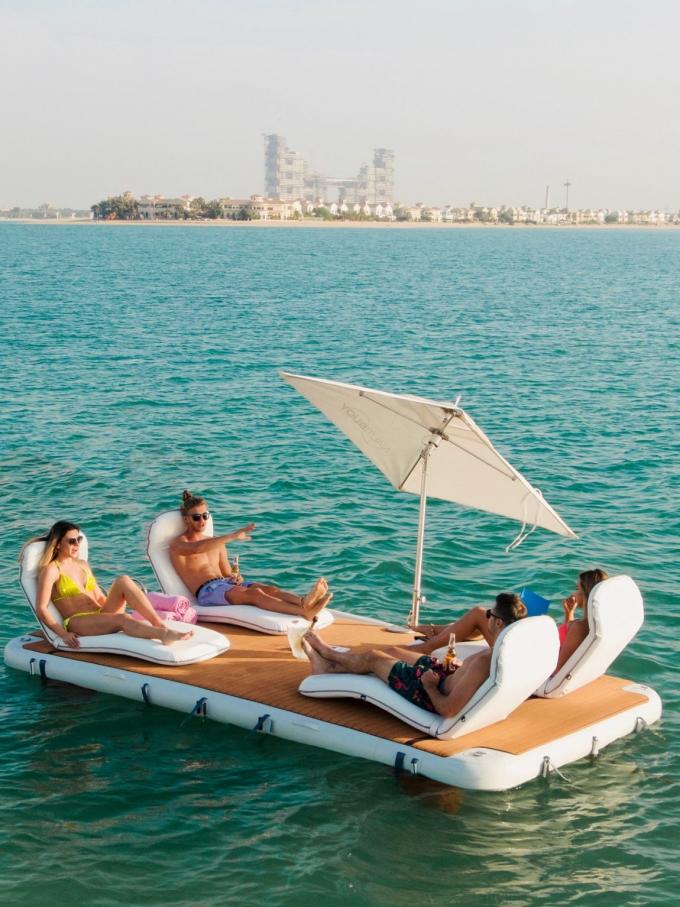 ทะเลน้ํา มหาสมุทร สนุกสนาน รูปแบบ T ปลูกน้ําลอย 5