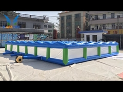 เขาวงกตบ้านผีสิงเป่าลมขนาด 0.55 มม. สำหรับเลเซอร์แท็ก PVC กลางแจ้ง