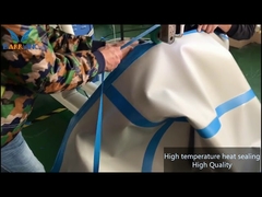 ลู่วิ่งลมยิมนาสติกแบบเป่าลม ผ้า Drop Stitch สำหรับกีฬา ความหนา 30 ซม.