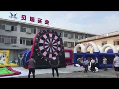 บอร์ดเกมปาเป้าเป่าลมขนาด 0.55 มม. ทำจากผ้าใบกันน้ำ PVC