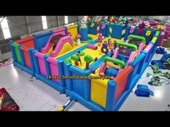 Custom World'S Biggest Kids Indoor Bounce House สวนสนุก สนามเด็กอัดอัด