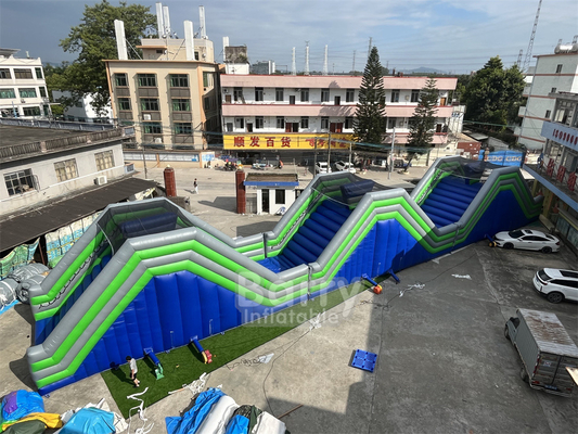 พีวีซี 41x5.5x6m ที่สามารถปรับแต่งได้ The Humps 5k Events เกมการแข่งขันสําหรับผู้ใหญ่