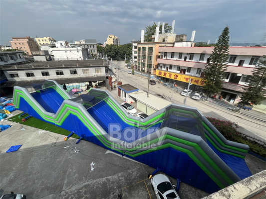 พีวีซี 41x5.5x6m ที่สามารถปรับแต่งได้ The Humps 5k Events เกมการแข่งขันสําหรับผู้ใหญ่