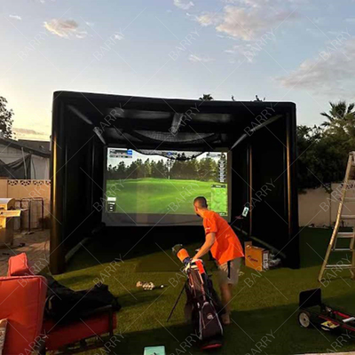 ค ณภาพสูง เปลือกกอล์ฟเต็นท์ Outdoor Indoor เปลือกกอล์ฟกีฬา Simulator ห้องกอล์ฟเปลือกกอล์ฟ Hitting Cage