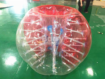 ของเล่นล้างลมสีแดงสำหรับลูกบอล / บอลลูนน้ำมนุษย์