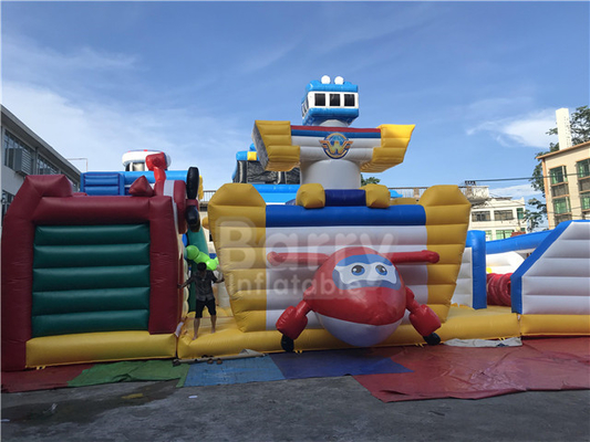 สนามเด็กเล่น Super Wings Bounce สนามสนุก การ์ตูน สนามเด็กเล่นในห้อง